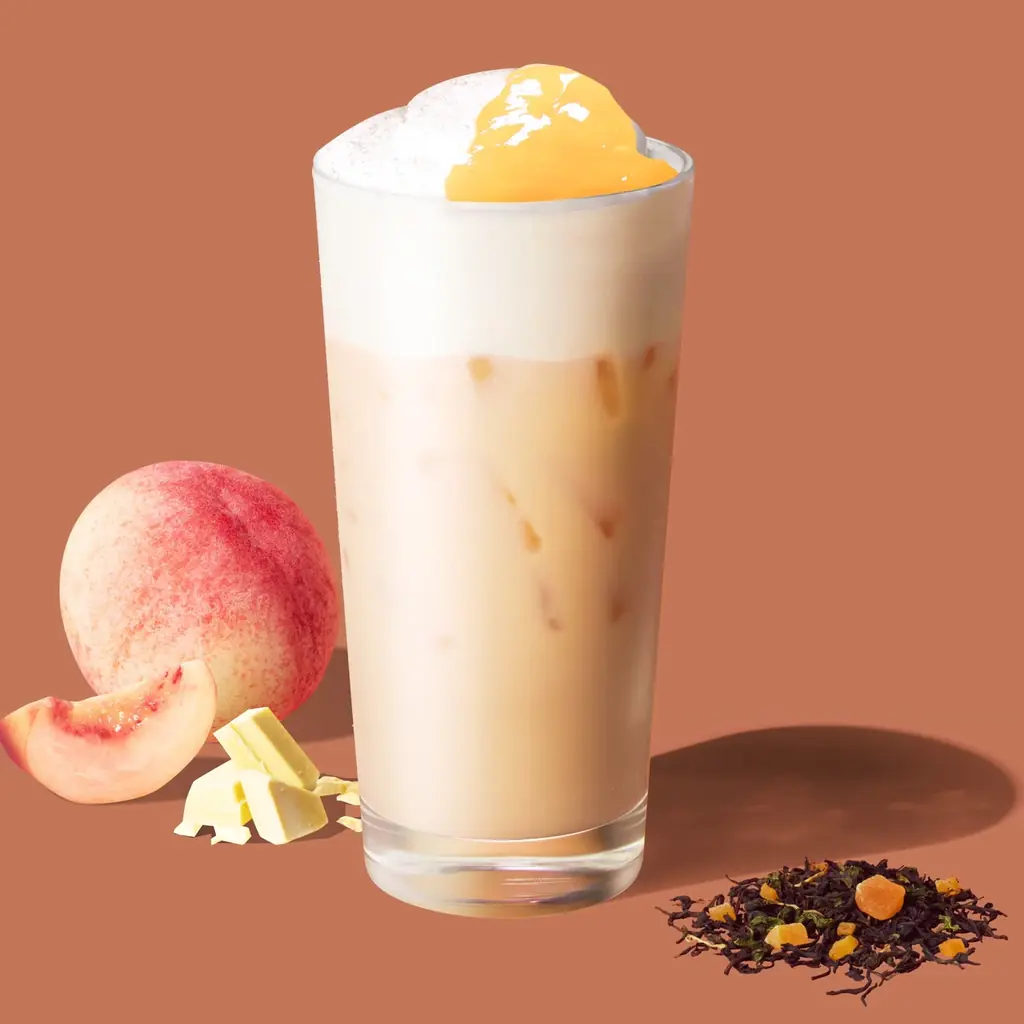 ティーを楽しむ「スターバックス ティー & カフェ」からホワイトピーチを使用した “White” ジョイフルメドレーのティービバレッジが登場 画像 5