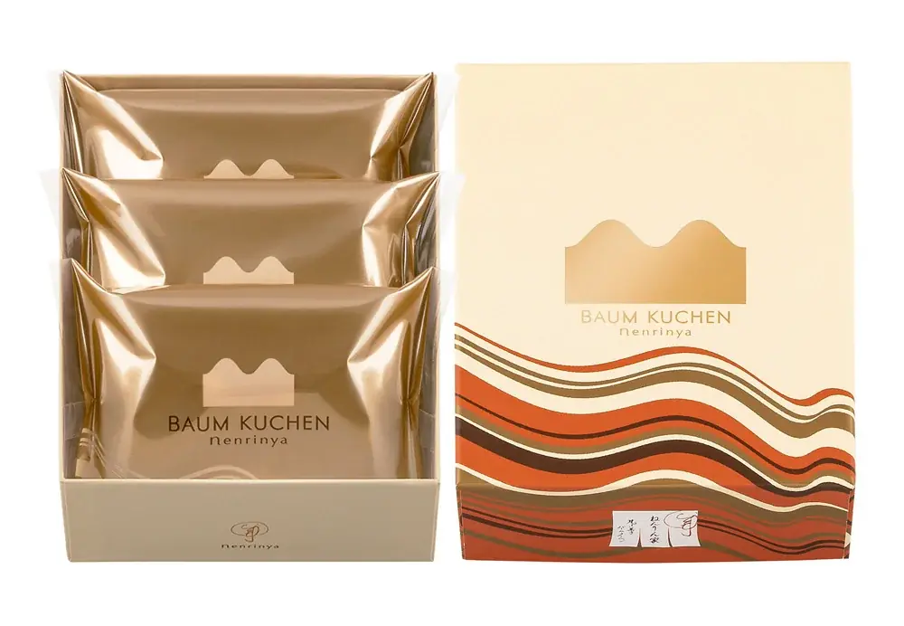 【ねんりん家】冬限定！ゴールドショコラをまとう「ひとくちバームクーヘン」誕生 画像 2