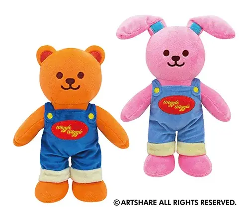 wiggle wiggleがラウンドワンに登場！全国のラウンドワンで、ぬいぐるみ＆ダイカットクッションの限定プライズを展開 画像 2