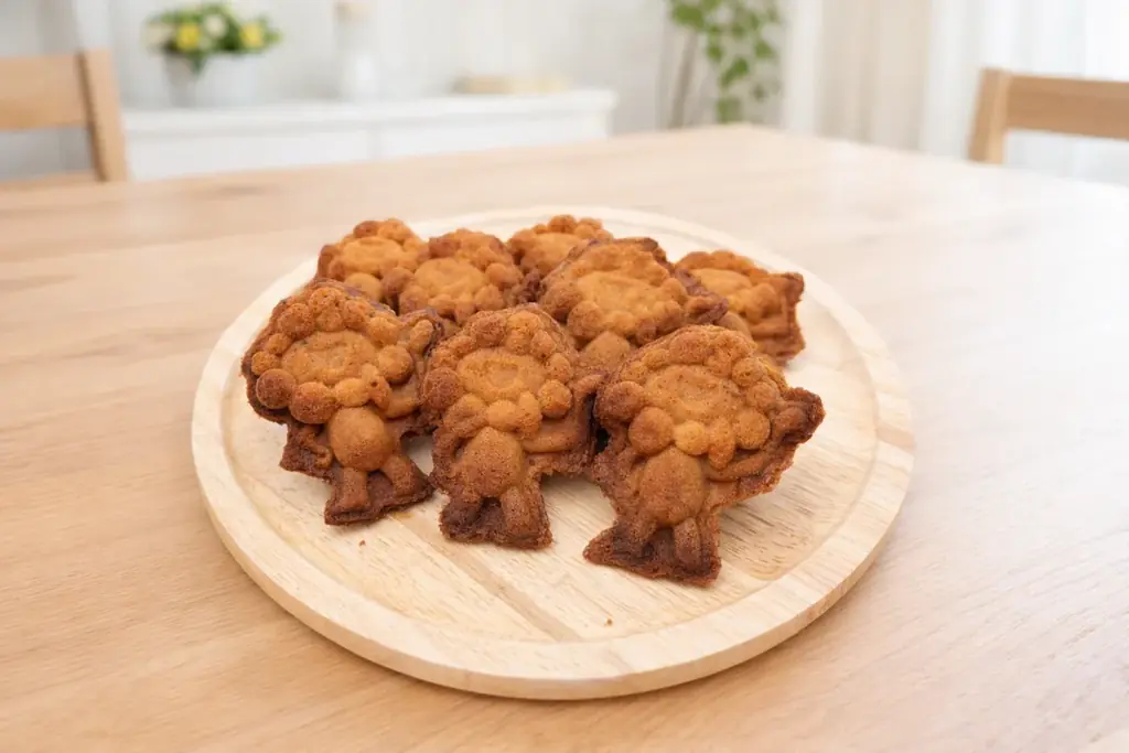 大阪・関西万博で大人気だった「ミャクミャク焼き」が「ミャクミャク焼きぼーろ」になって登場！らぽっぽファームの「ミャクミャク焼きぼーろ」オンラインで予約販売いたします！ 画像 2