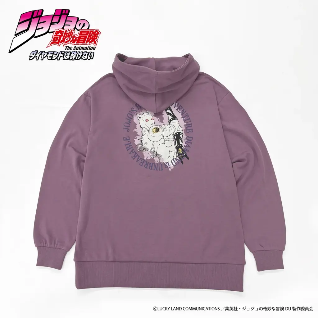 【ダブルフォーカス限定】アニメ『ジョジョの奇妙な冒険 ダイヤモンドは砕けない』に登場するキャラクターをあしらったＴシャツ・プルパーカ・スカジャンを１月１０日（土）発売 画像 16