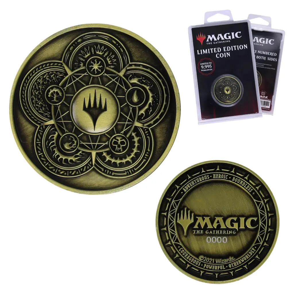 世界的人気を誇る戦略トレーディングカードゲーム、『Magic: The Gathering』からコレクターズコインや月銀の槍 ミニレプリカなど9商品が発売決定！ 画像 2