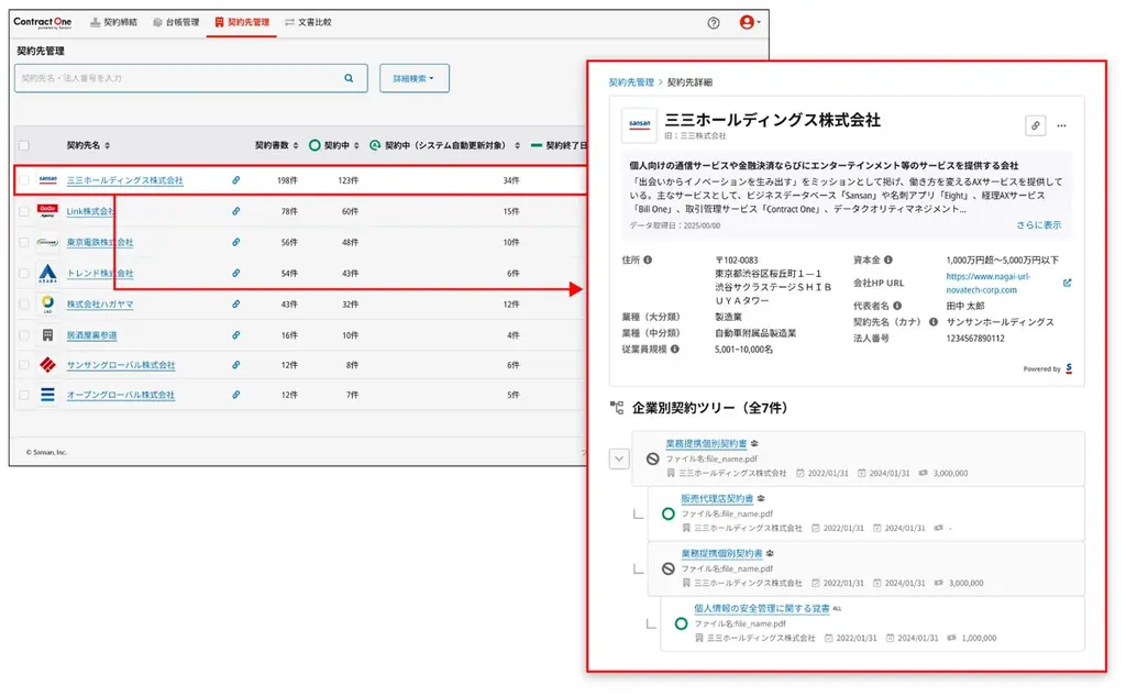 Contract One、取適法対応を支援する3つの新機能を実装 画像 4