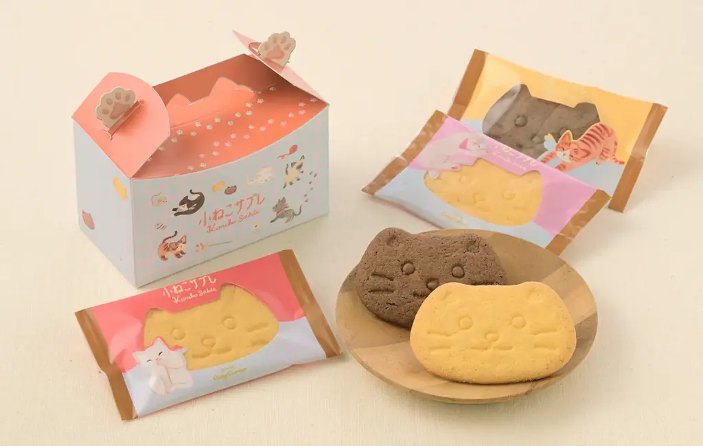 【銀座コージーコーナー】かわいらしさ、“ニャン”バー“ワン”♪「小犬」と「小ねこ」の焼菓子シリーズが缶・ポーチ・BOXの3種で登場！ 画像 12