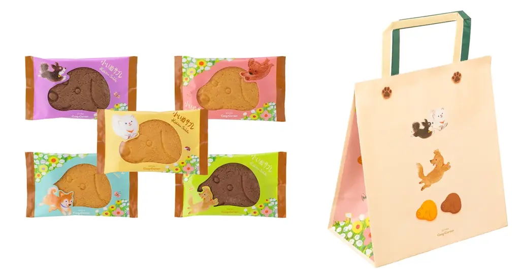 【銀座コージーコーナー】かわいらしさ、“ニャン”バー“ワン”♪「小犬」と「小ねこ」の焼菓子シリーズが缶・ポーチ・BOXの3種で登場！ 画像 3