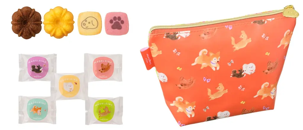 【銀座コージーコーナー】かわいらしさ、“ニャン”バー“ワン”♪「小犬」と「小ねこ」の焼菓子シリーズが缶・ポーチ・BOXの3種で登場！ 画像 7