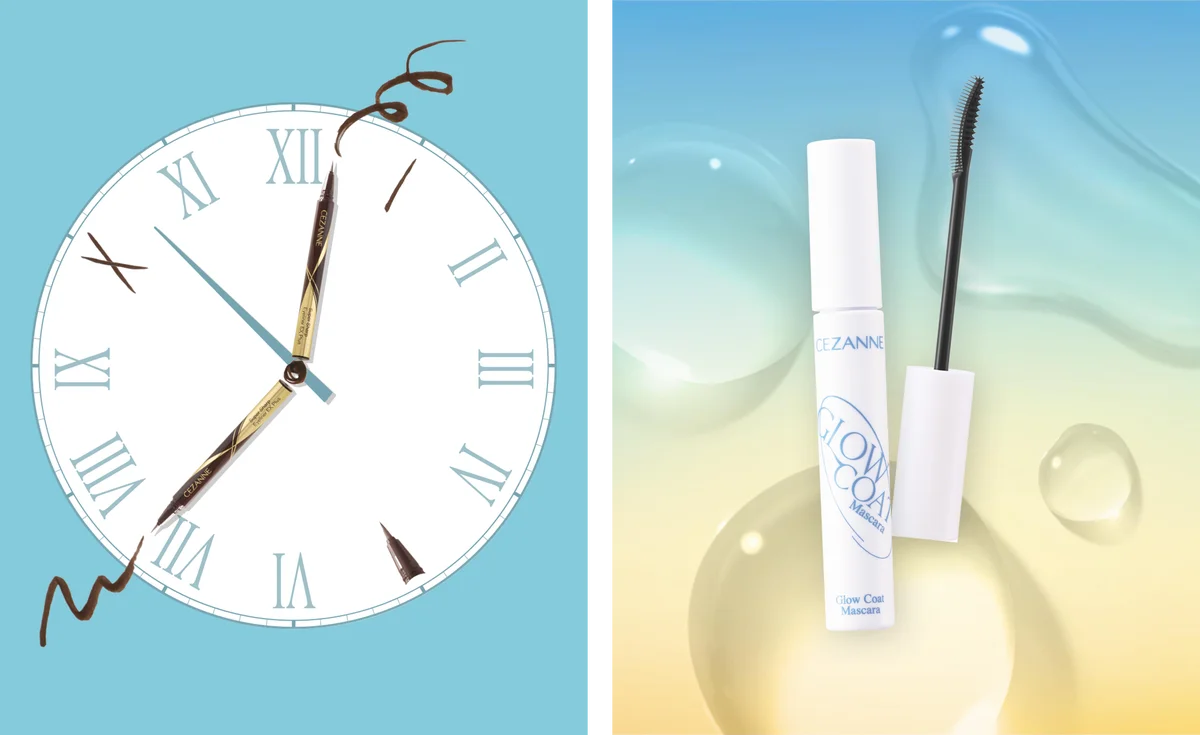 セザンヌのロングセラー 極細&高発色の毛筆アイライナーが発色アップでリニューアル！ 濡れツヤコーティングマスカラから新色登場 画像 1