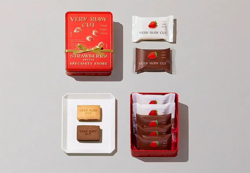 【名古屋タカシマヤ】完売必至のいちごスイーツ専門店「VERY RUBY CUT」。ドバイスタイルの最新作や当店限定アソート缶を連れて〈アムール・デュ・ショコラ〉に登場！ 画像 17