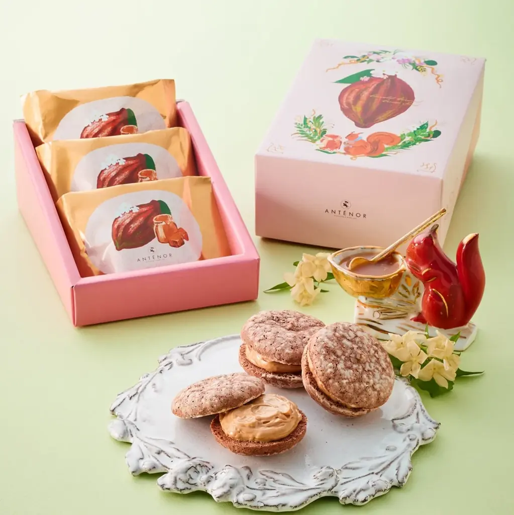 アンテノール【カカオの森と動物たちの物語】から生まれた冬限定のショコラの焼き菓子をお届けします。 画像 2