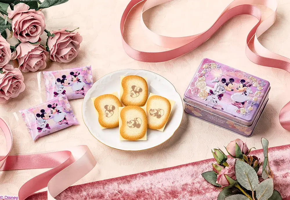 【東京ばな奈】「ミッキーマウス」と「ミニーマウス」が主役の新作スイーツ誕生。5周年の描きおこし記念アート“スターライトセレナーデ”第2弾 画像 4