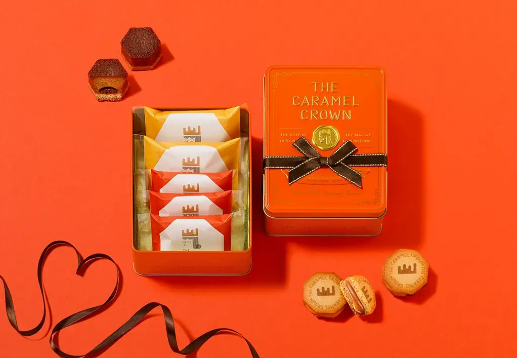 【大阪限定】キャラメルスイーツ専門店「ザ・キャラメルクラウン」から『THE キャラメル缶 Sweet』が登場！バレンタインシーズン限定の特別なアソート缶 画像 1