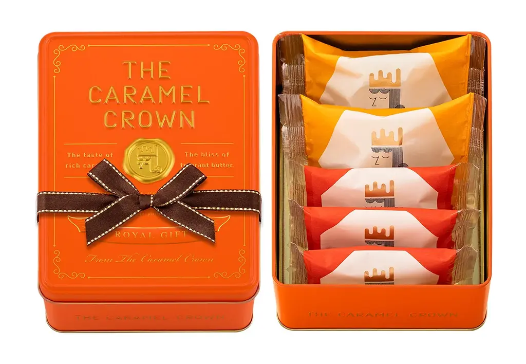【大阪限定】キャラメルスイーツ専門店「ザ・キャラメルクラウン」から『THE キャラメル缶 Sweet』が登場！バレンタインシーズン限定の特別なアソート缶 画像 4