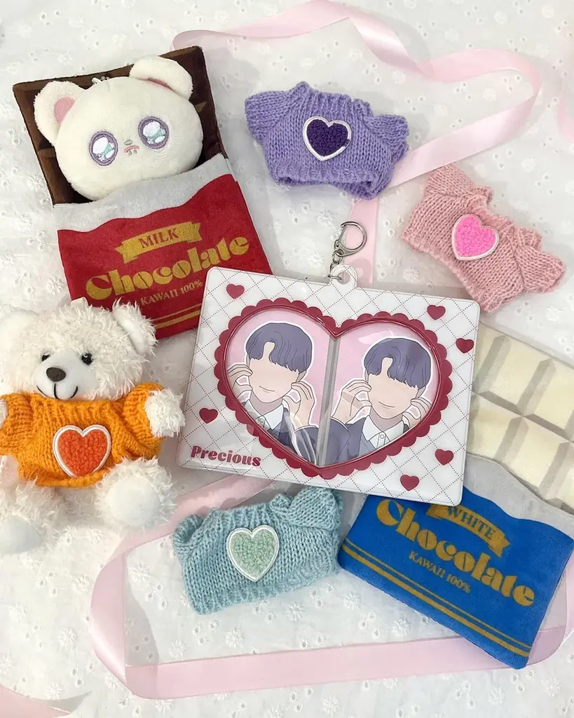 バレンタインシーズンにぴったり！甘くてかわいい推し活アイテムが1月下旬よりALL390円（税込429円）で新発売！【サンキューマート】 画像 2