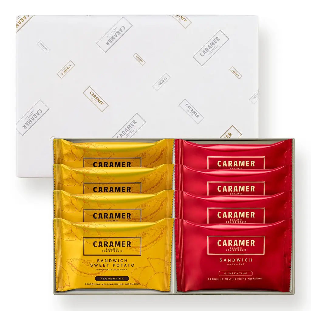 キャラメル菓子専門店「CARAMER」が東京駅 グランスタ東京に再登場！期間限定商品「キャラマーサンド スイートポテト」も登場 画像 4
