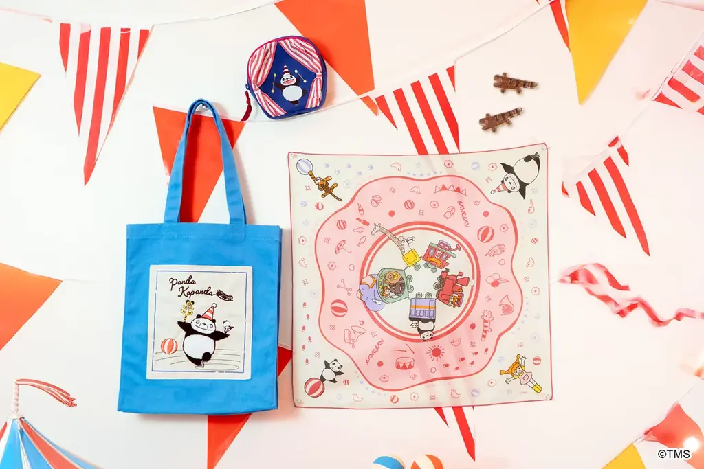 名作アニメーション「パンダコパンダ 雨ふりサーカスの巻」をイメージした新商品が、全国の「ジブリがいっぱい どんぐり共和国」にて2026年1月10日(土)より発売！ 画像 1