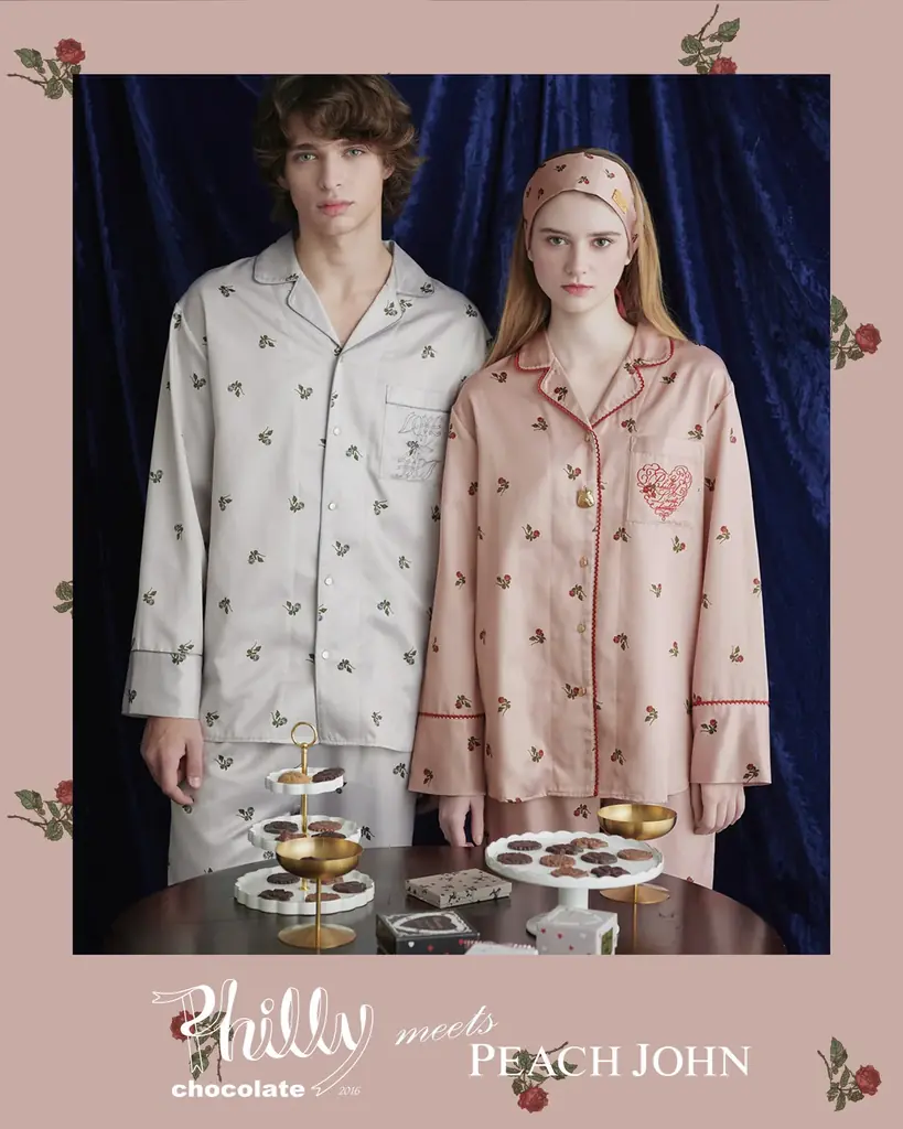 ランジェリーブランドPEACH JOHNがチョコレートブランド「Philly chocolate(フィリーチョコレート)」とのコラボコレクションを発売＜1月14日（水）発売＞ 画像 1