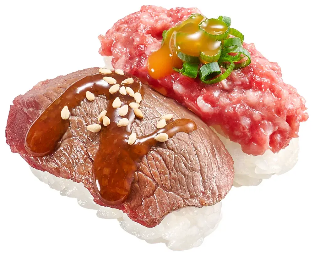 スシローですし初め！お得に腹一杯！通常税込180円～で提供している「特ネタ中とろ」、「濃厚うに包み」が税別100円～※1(税込110円～)で登場！ 画像 6