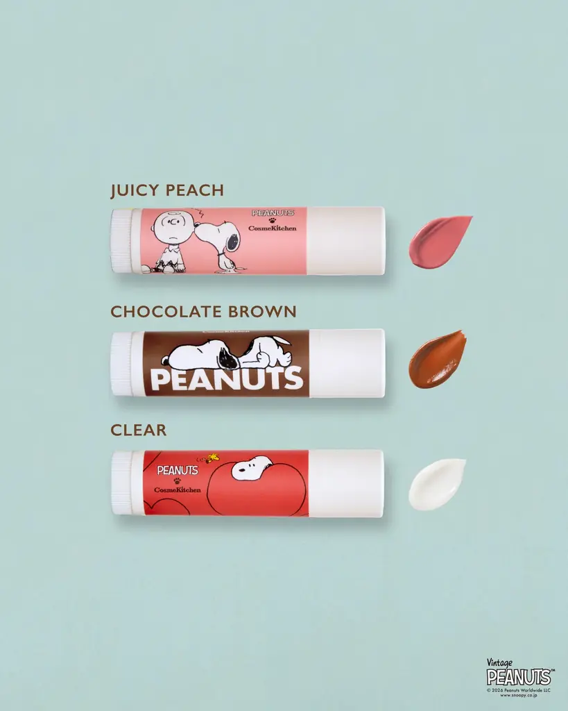 【Cosme Kitchen】愛らしいスヌーピーとコスメキッチンのオーガニックな心地よさが一つに！PEANUTSコラボアイテムが数量限定で2026年1月16日(金)より発売！ 画像 3