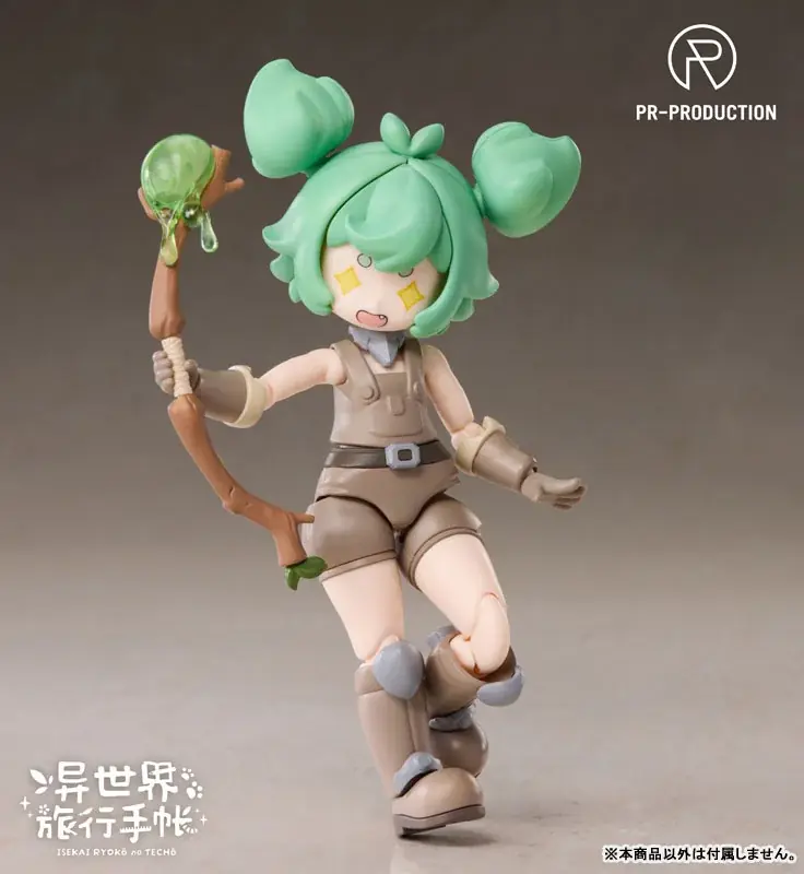 『異世界旅行手帳』より、「03 新人鍛冶師 ヘーリー・スミス」「武器パック 01 スライムブロック シリーズ」プラスチックキットが登場。 画像 21