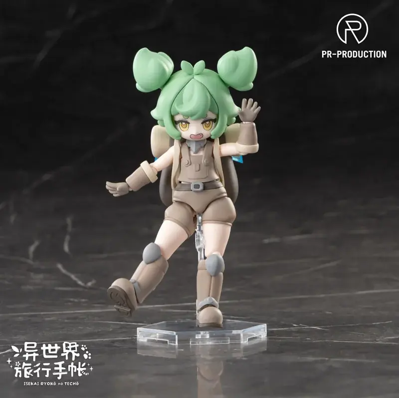 『異世界旅行手帳』より、「03 新人鍛冶師 ヘーリー・スミス」「武器パック 01 スライムブロック シリーズ」プラスチックキットが登場。 画像 4