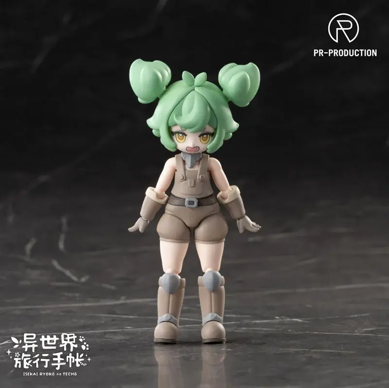 『異世界旅行手帳』より、「03 新人鍛冶師 ヘーリー・スミス」「武器パック 01 スライムブロック シリーズ」プラスチックキットが登場。 画像 6