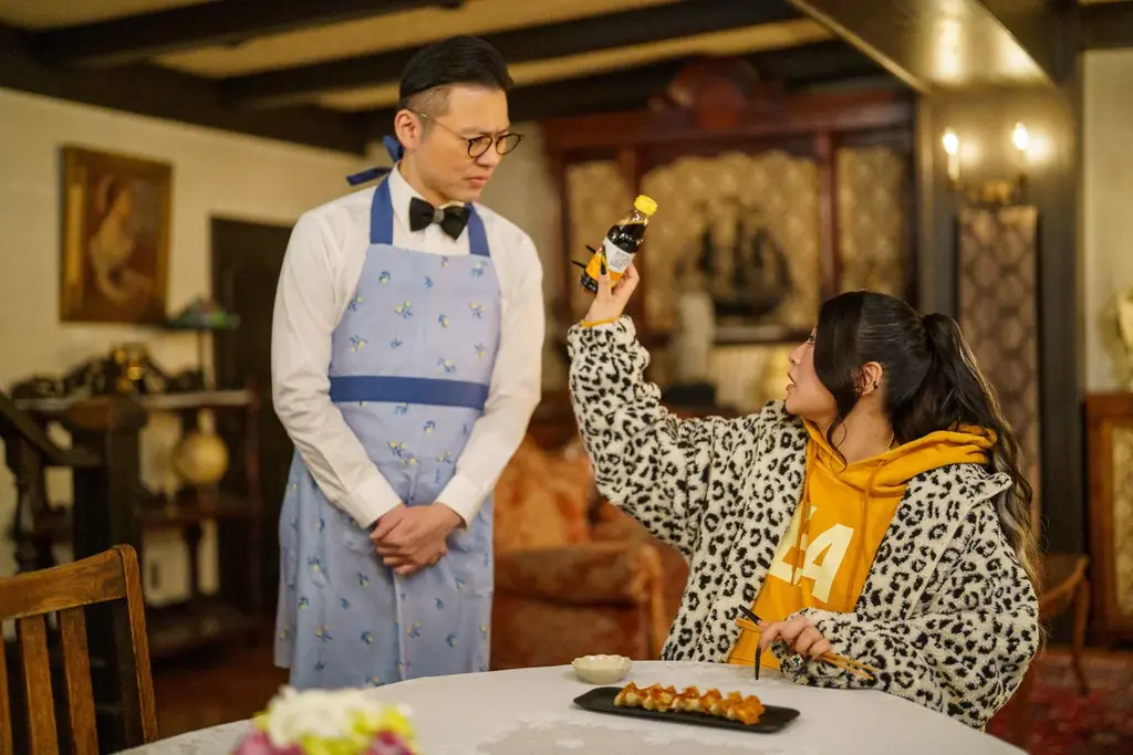 有吉の壁発「京佳お嬢様と奥田執事」ショートドラマシーズン3始動｜味ぽんタイアップも実現 画像 2