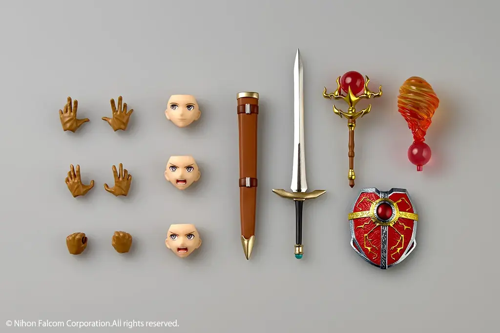 日本ゲーム史に残るアクションRPGの金字塔『Ys（イース）』シリーズより、主人公アドル・クリスティンがアクションフィギュアに！ 画像 15