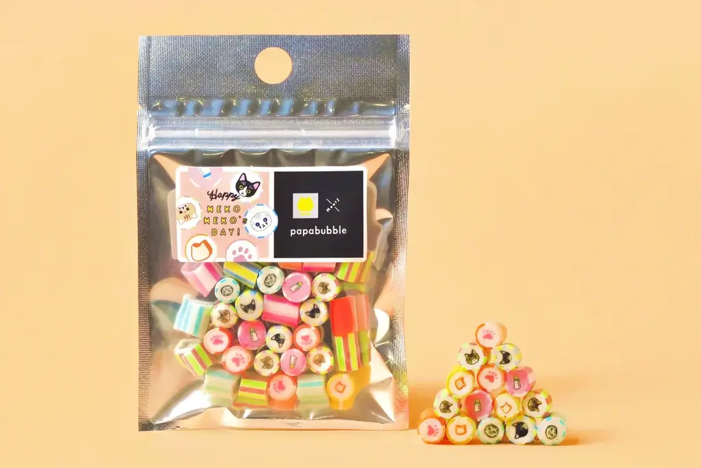 【ねこねこ×PAPABUBBLE 第2弾】「ねこねこ食パン」がキャンディ缶に！お客さまの“こねこ”がキャンディになった『こねこミックス』など猫の日にもぴったりなコラボ限定商品が新発売！ 画像 5