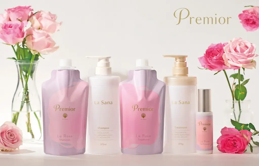 1日の間に移ろいゆく“その”バラの香りが心を穏やかにしてくれる『ラサーナ プレミオール ラ・ローズの香り』2026年4月1日（水） 数量限定 新発売 画像 1