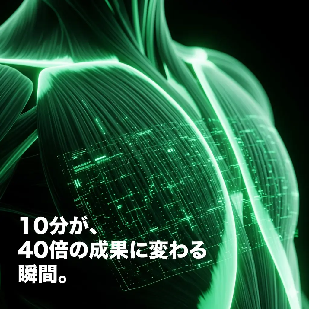 筋肉の「効き」を完全可視化。筋トレ1回10分の超時短でも自己流の40倍の効果を生む、経営者向け身体最適化プログラム「THE CORE」2026年1月始動 画像 1