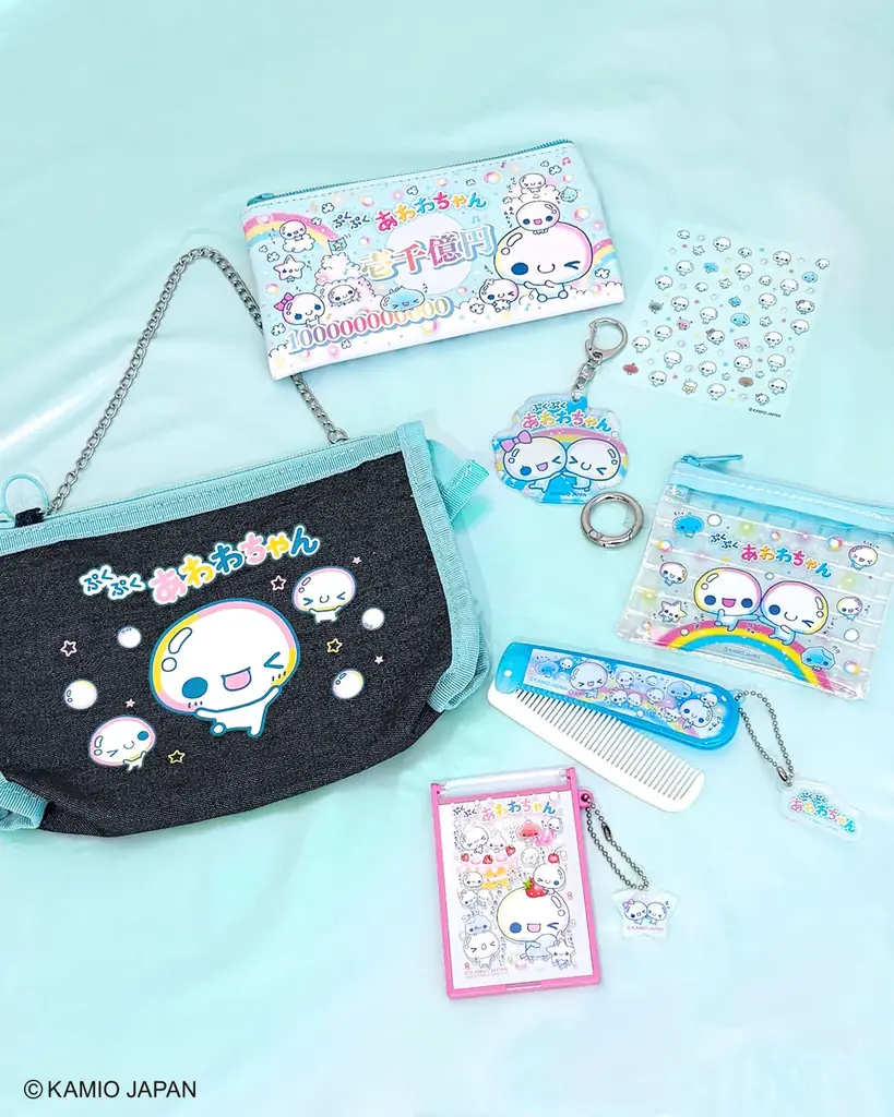 平成の”あの頃”の記憶が蘇る！『ぷくぷくあわわちゃん』『ハッピーマーチ』とのコラボ雑貨がサンキューマートに新登場！全品390円(税込429円)で1月下旬に新発売 画像 2