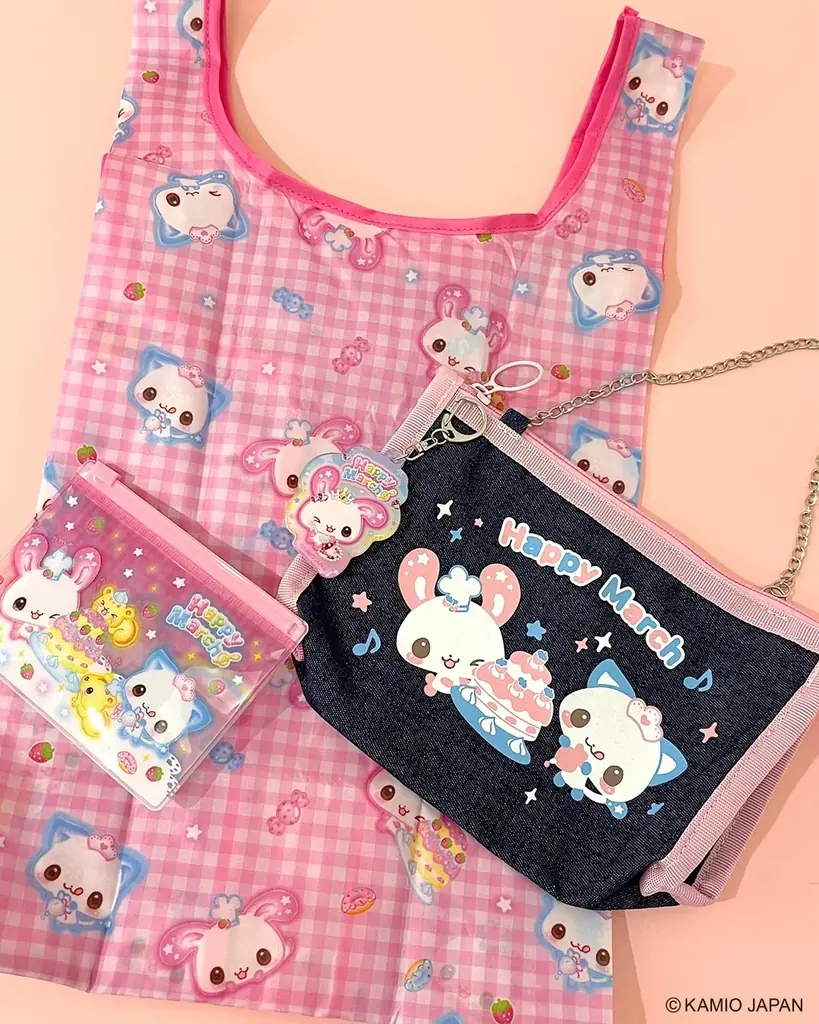 平成の”あの頃”の記憶が蘇る！『ぷくぷくあわわちゃん』『ハッピーマーチ』とのコラボ雑貨がサンキューマートに新登場！全品390円(税込429円)で1月下旬に新発売 画像 3