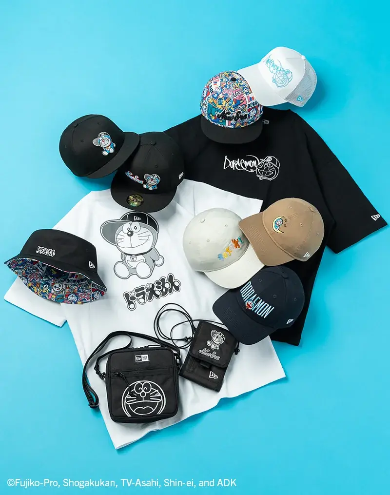 1月15日発売 ニューエラ×ドラえもん新作コレクション