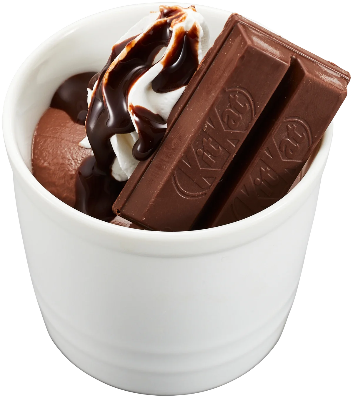 かっぱ寿司、「キットカット」とコラボしたチョコレートスイーツ、『きっと、とろける プレミアムプリンmade with KITKAT®』販売！ 画像 2