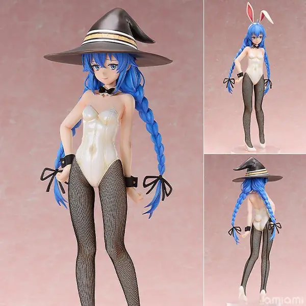 『無職転生II ～異世界行ったら本気だす～』より青髪の天才魔術師「ロキシー」が、魅惑のバニースタイルでフィギュアとして登場。 画像 2