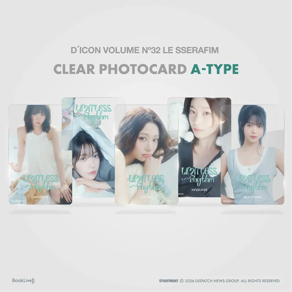 世界初のK-POP総合デパート「D’PARTMENT（ディパートメント）」にて今注目のグループ「LE SSERAFIM」写真集『DICON VOLUME N°32 LE SSERAFIM』受注予約開始 画像 6