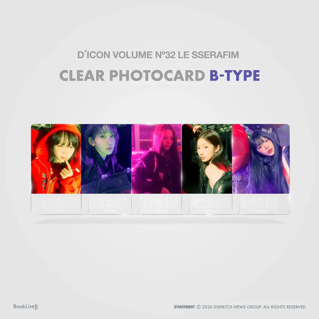 世界初のK-POP総合デパート「D’PARTMENT（ディパートメント）」にて今注目のグループ「LE SSERAFIM」写真集『DICON VOLUME N°32 LE SSERAFIM』受注予約開始 画像 7
