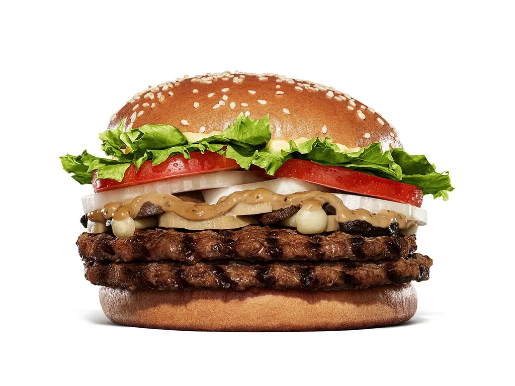 バーガーキング®の大人気期間限定商品に冬の新作！「ウィンタースペシャル マッシュルームワッパー®」新発売！まろやかなサワークリームを使用した「特製サワークリームオニオンソース」が4種のきのこと相性抜群 画像 6