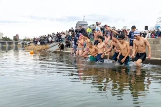 おとがわ寒中水泳、参加者104名が確定。10歳から82歳まで、100人以上が冬の川に挑む！ 画像 4