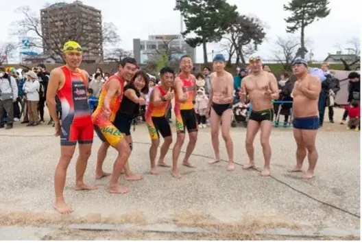 おとがわ寒中水泳、参加者104名が確定。10歳から82歳まで、100人以上が冬の川に挑む！ 画像 6