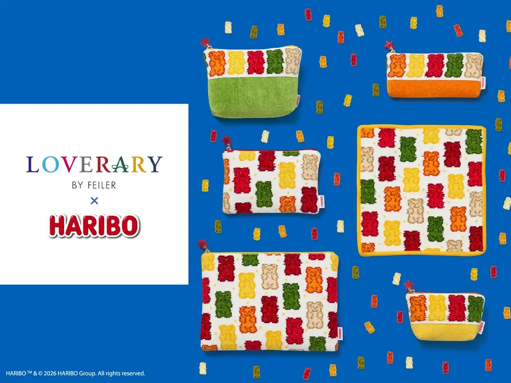 ドイツ生まれの世界的なグミキャンディブランド「HARIBO(ハリボー)」とドイツ・シュニール織のブランド「フェイラー」のギフトコンセプトショップ「ラブラリー バイ フェイラー」が初コラボレーション！ 画像 4