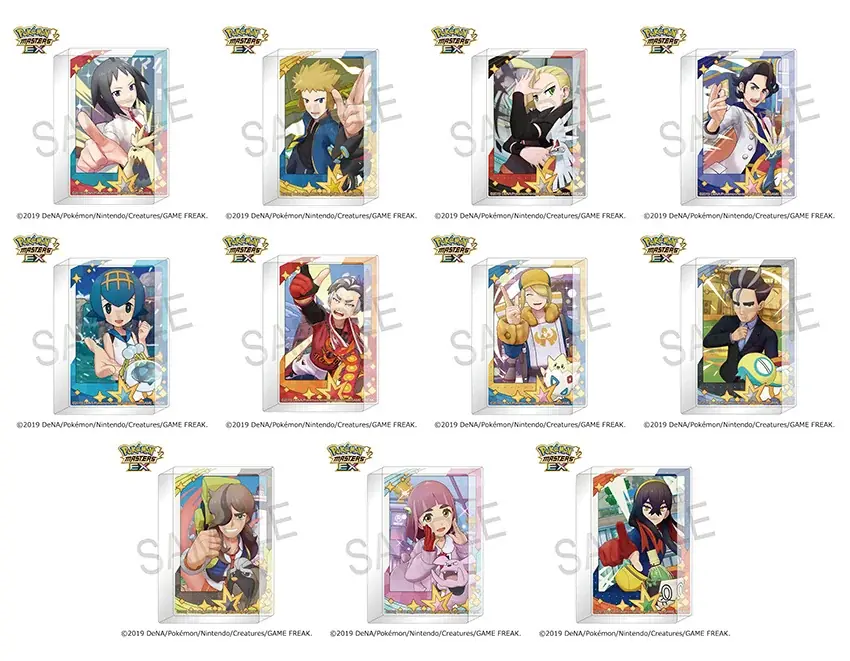 アプリゲーム『ポケモンマスターズ EX』6.5周年を記念して、ゲーム内イラストを使用した新商品が2月14日に発売！　アニメイトでは特典がもらえるフェアや、展示などが楽しめる特設スペースの展開も!! 画像 2