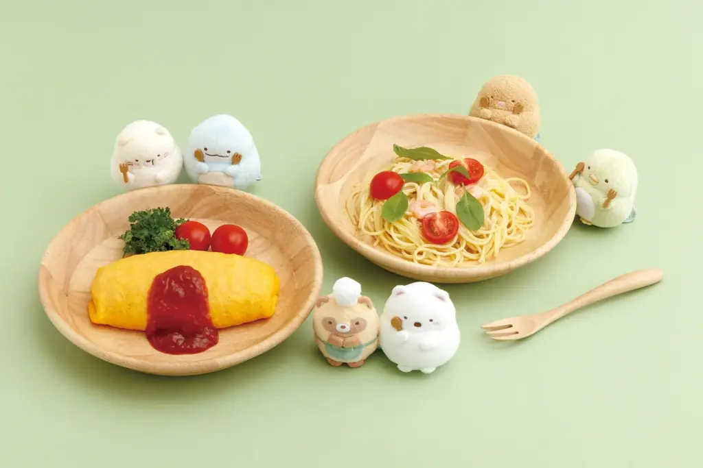 おなかいっぱい食べてすみっコたちがまんまるになっちゃった？！　すみっコぐらし新テーマ『たぬきのまんまるレストラン』2月頃新発売！ 画像 3