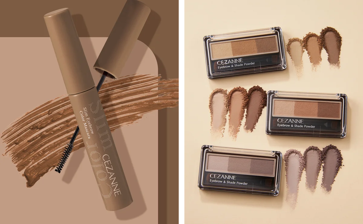 3月1日発売 セザンヌ新色 抜け感ブラウン＆ソフトグレージュ