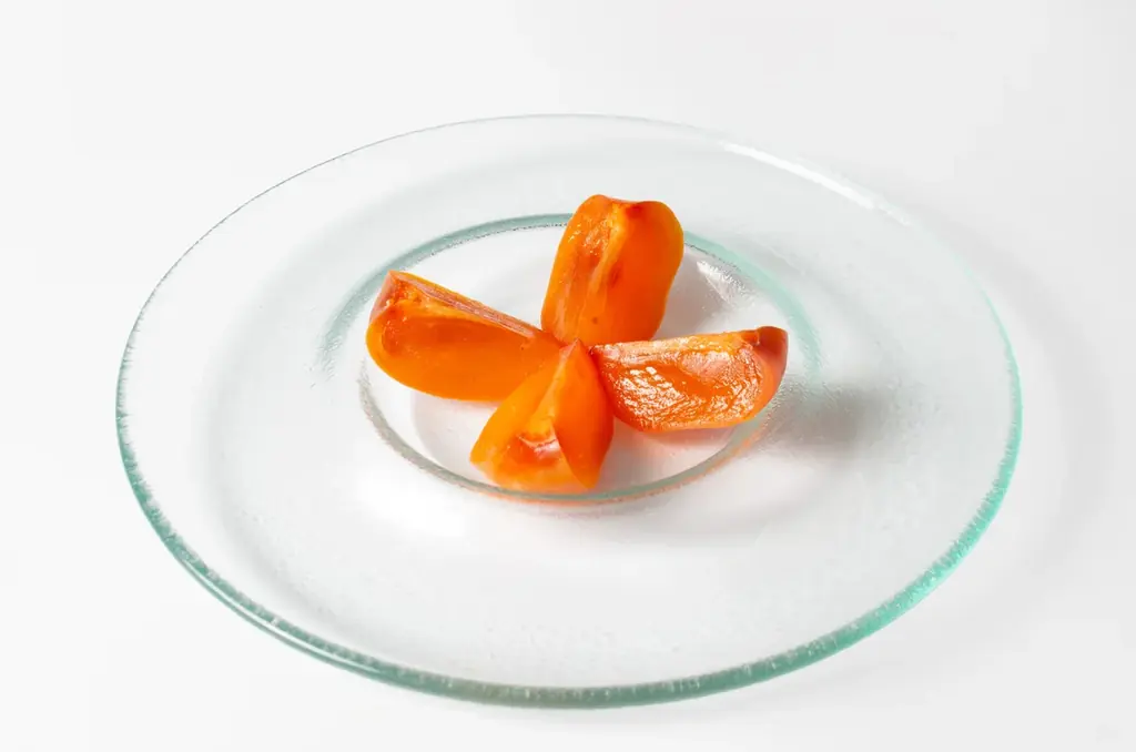 【冬に甘くなる柿】木上で熟した木熟柿という自然が生み出したデザート 画像 1