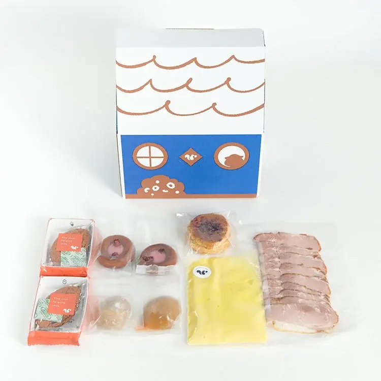 2026年のお取り寄せ初めに。焼き菓子、大福、ハムやスープまで揃う新春限定スイーツ＆セイボリーセット『よくばり味めぐり2026年新春福箱』をスナックミーオンラインストアで期間限定発売 画像 3