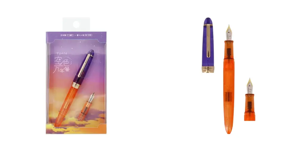 累計販売数30万本突破のスケルトン万年筆Fonteから2月に新作登場！「Fonte 空色万年筆」2026年1月17日より先行発売 画像 6