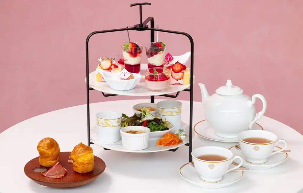 「資生堂パーラー ザ・ハラジュク」、佐賀県のブランド苺“いちごさん”を使った限定メニューを展開！ 画像 1