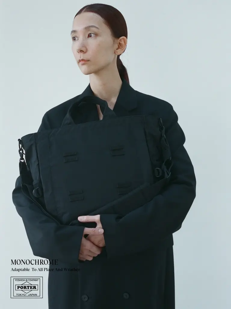 PORTERの新作「MONOCHROME」が国内外の厳選された店舗で発売となります。 画像 8