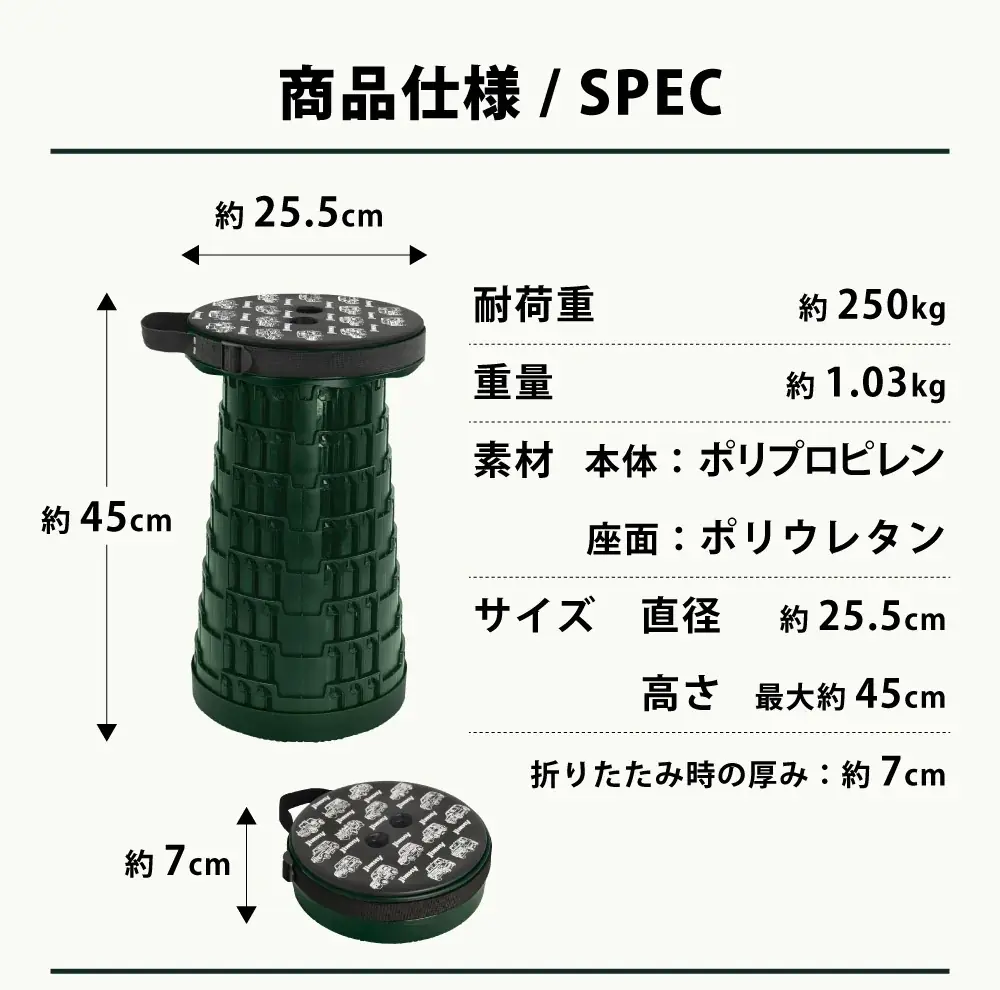 歴代ジムニーが並ぶデザイン！折りたたみスツール、東京オートサロン2026で販売！（生産数1000個限定） 画像 6